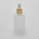 2 oz (60ml) Frosted Cylinder Glass Bottle with Serum Droppers